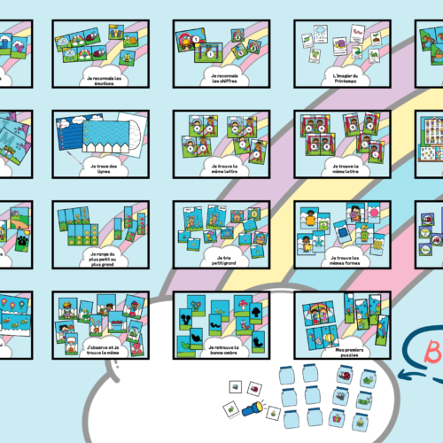 Pack ateliers printemps PS – 19 activités Petite Section à imprimer (260 pages PDF)